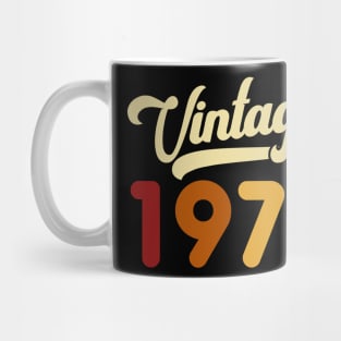 1977 Vintage Gift 43rd Birthday Retro Style Mug